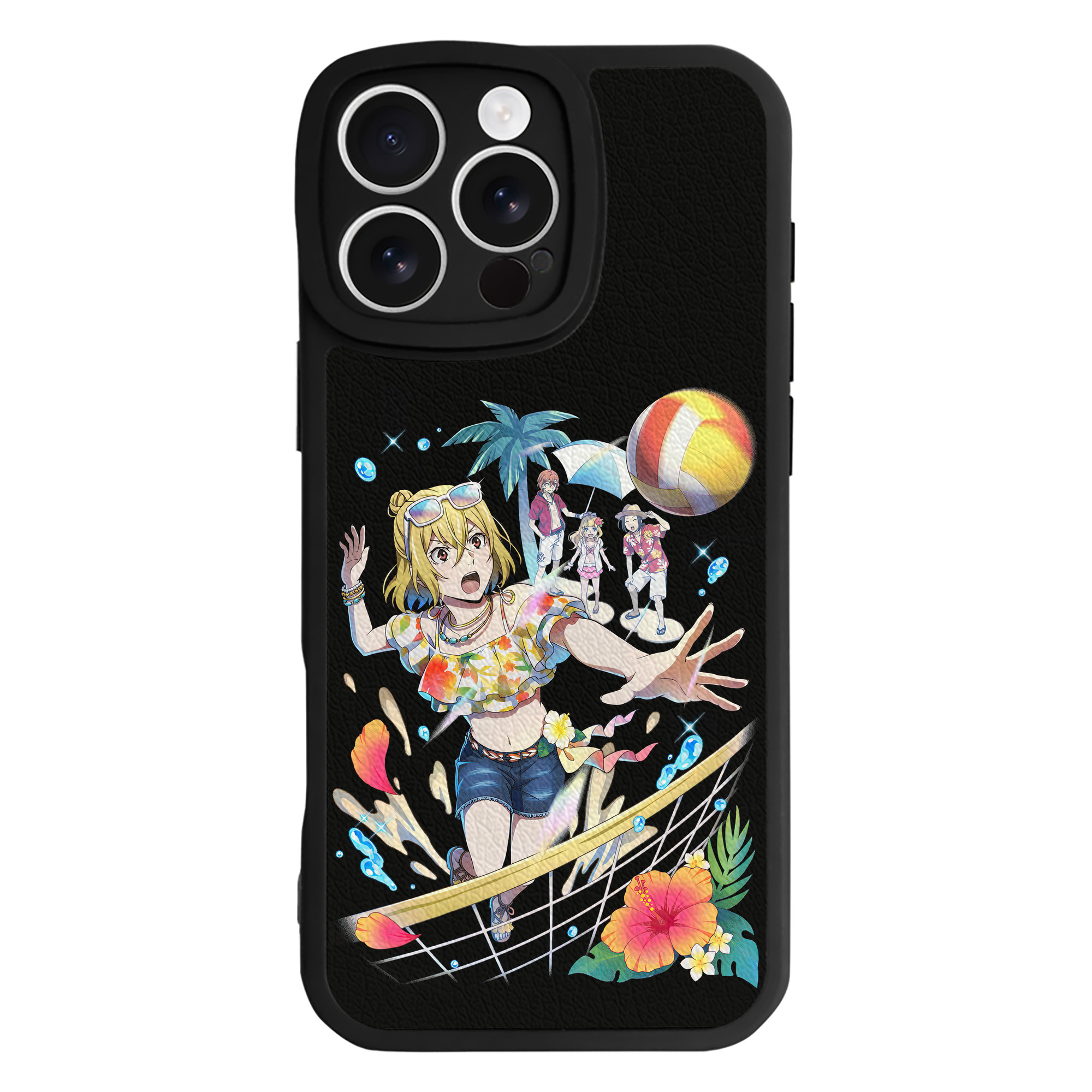 （画像用） 文豪ストレイドッグス Bungo Stray Dogs 【iPhone 16シリーズ対応】シリコンスマホケース（レザー調） 材質：シリコン